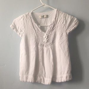 Abercrombie Kids White Blouse